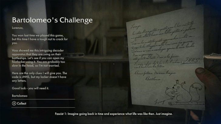 Indiana Jones and the Great Circle - Counting Letters