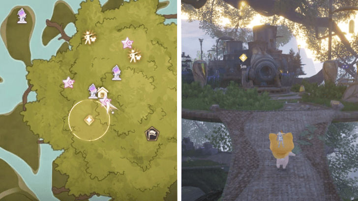 Infinity Nikki Rescue at the Wishball Field Quest Location