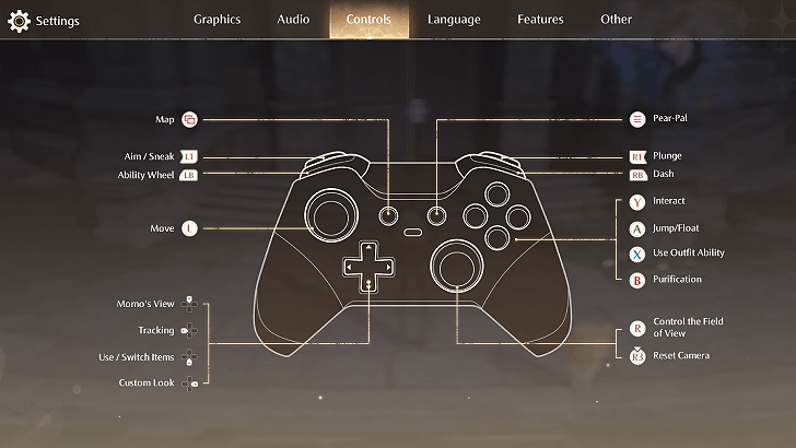 Controller Layout