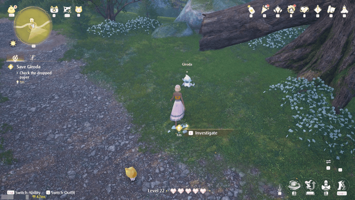 Infinity Nikki Check the Dropped Paper