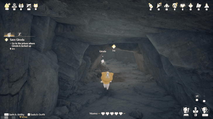 Infinity Nikki Go to the Prison Where Giroda is Locked Up