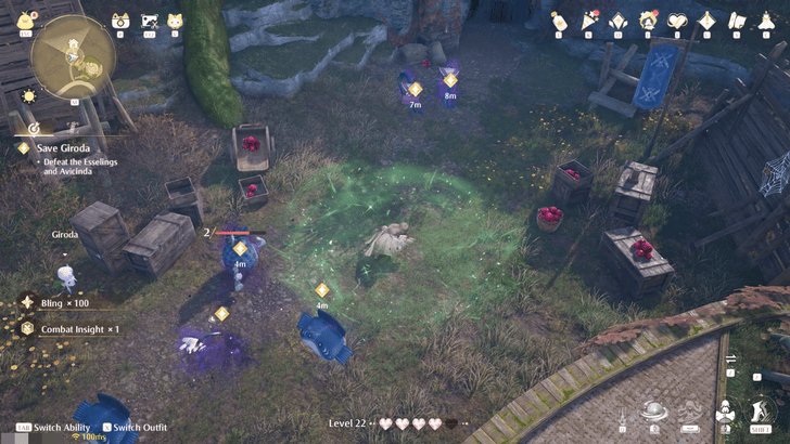 Infinity Nikki Defeat the Esselings and Avicinda