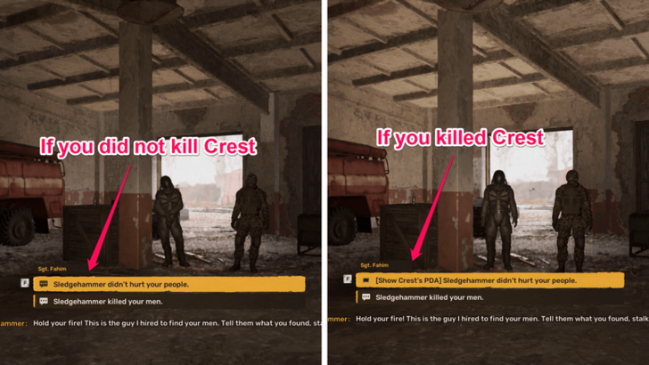 Framing or Saving Sledgehammer