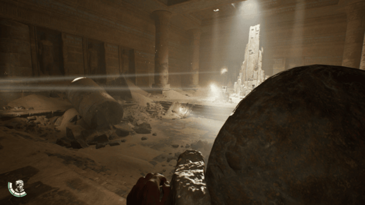 Indiana Jones and the Great Circle - Gold Mask Mirror Puzzle