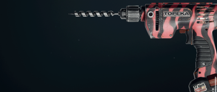 Black Ops 6 - Red Tiger Power Drill Camo