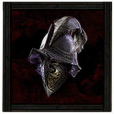 The Vile Knight Shielded Helm Image