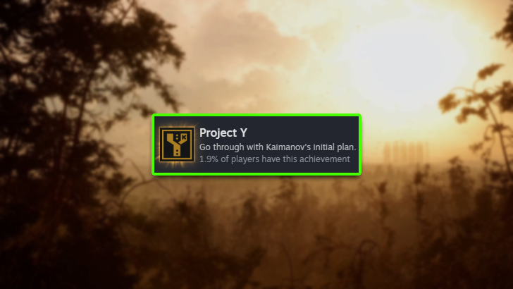 Project Y Achievement