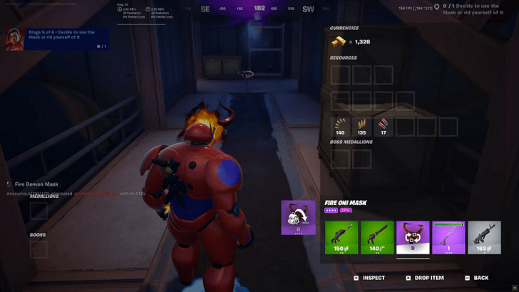 Drop the Mask Option