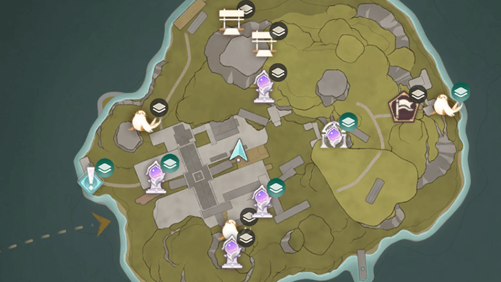 Choo-Choo Station Map Location