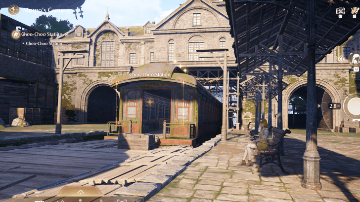 Choo-Choo Station Photo Angle