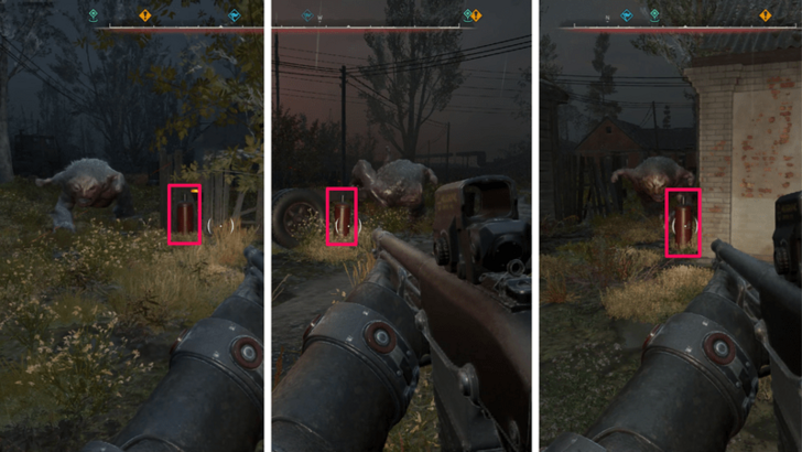 Shooting the Explosive Tanks