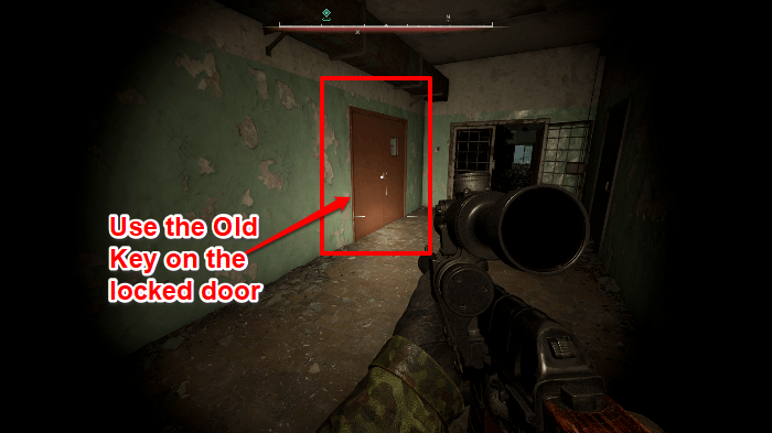 Detention Center Locked Door Location Step 2