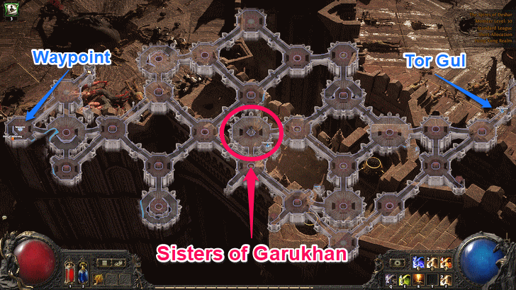 Path of Exile 2 - Sisters of Garukhan Location
