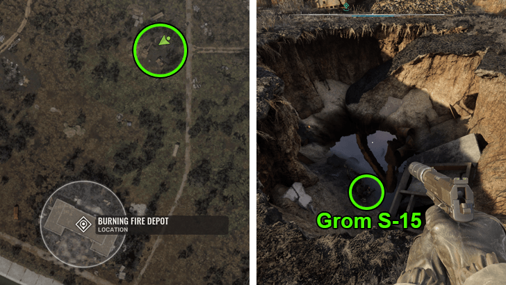 Grom S-15 Location