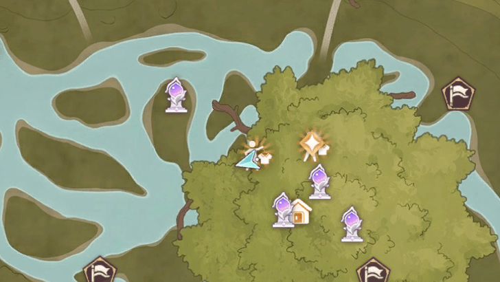 Tranquil Shoal Map Location