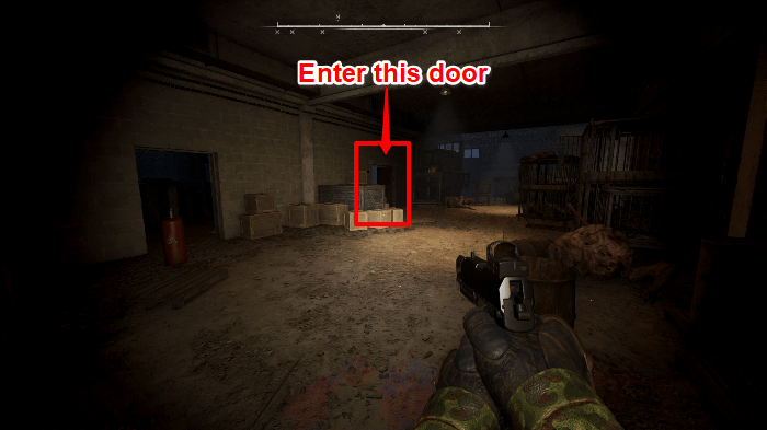 Mindscrew Locked Door Location Step 1