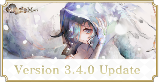 Version 3.4.0 Update