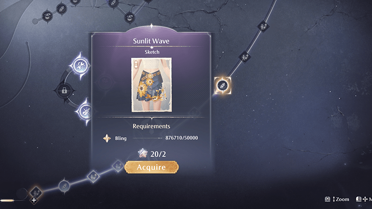 Sunlit Wave Sketch Heart of Infinity