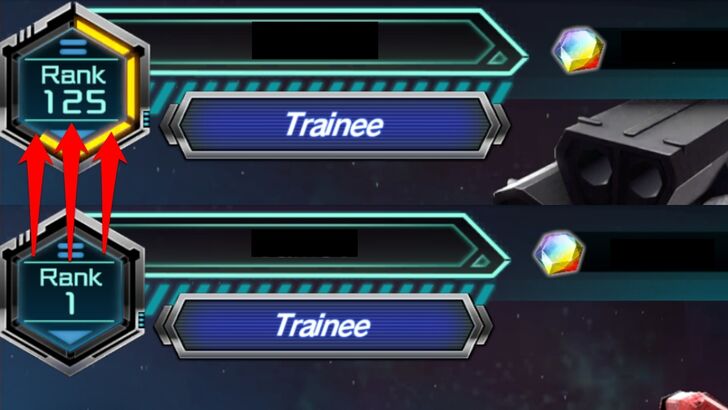 The Player Rank - Gundam UC Engage