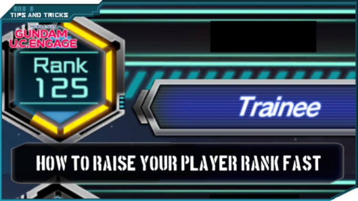 The Player Rank - Gundam UC Engage
