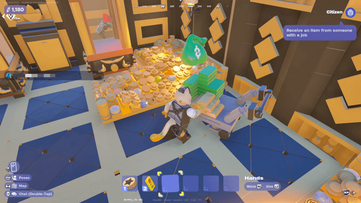 Sack O Creds In Vault