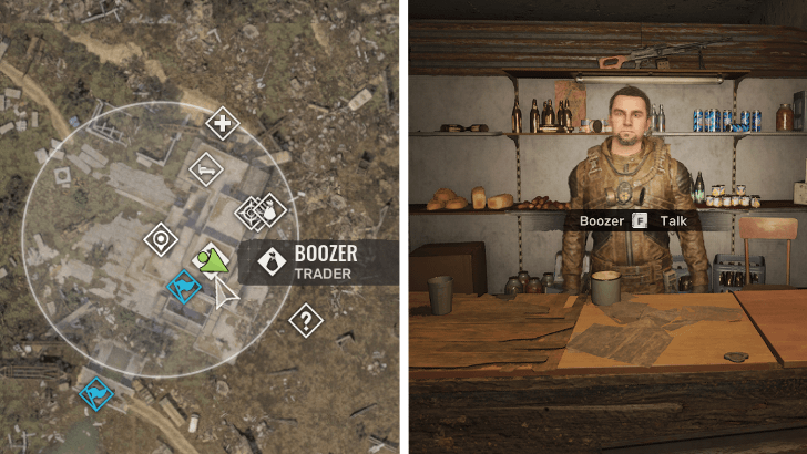 Boozer Trader Location