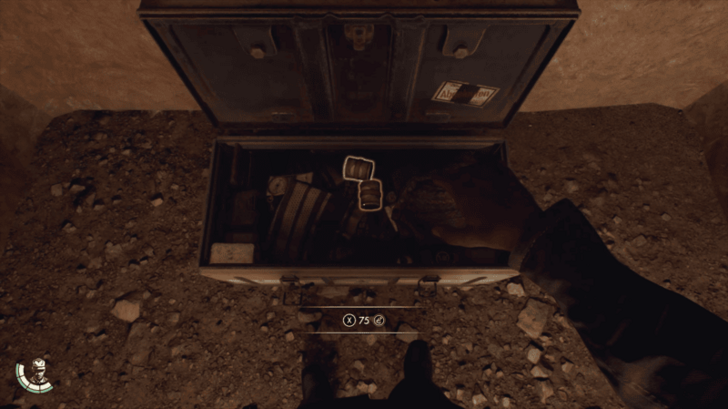 Chest Inside the Locked House Containing 150 Egyptian Pounds