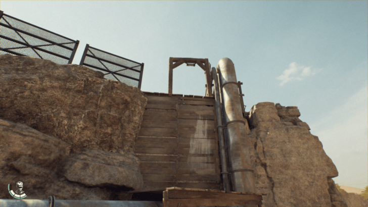 Use Your Whip to Get Up Here from the Nazi Vehicle Garage