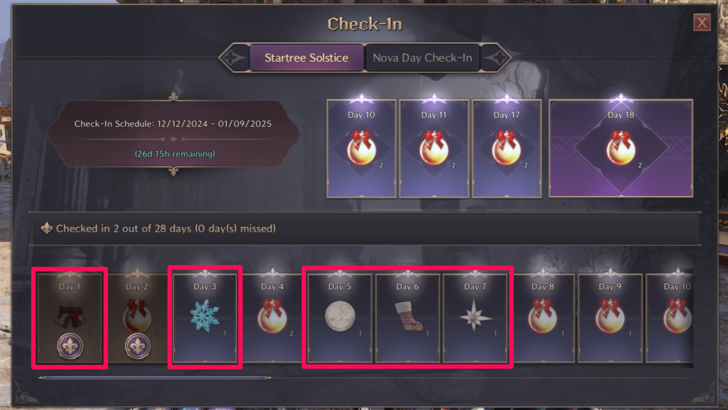 Check-In Small Tree Decorations