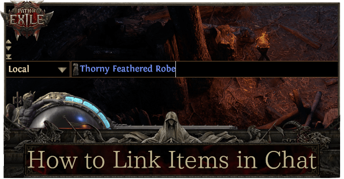 POE 2 - How to Link Items in Chat