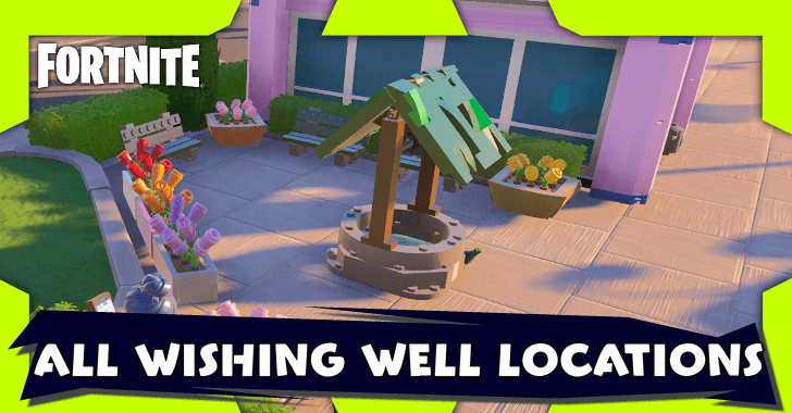 Fortnite - All Wishing Well Locations in LEGO Brick Life