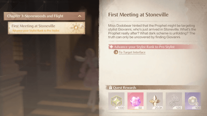 Pro Stylist Rank Required to Start Chapter 3