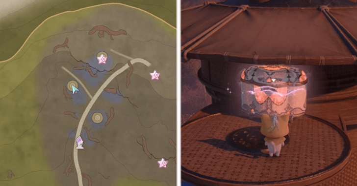 Cotton Diamond Chest Location