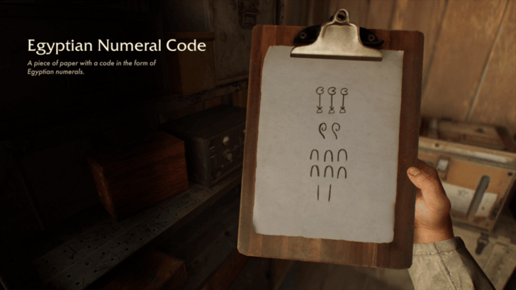 Indiana Jones and the Great Circle - Egyptian Numeral Chest
