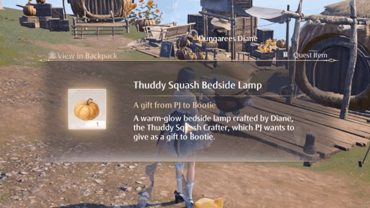 Deliver the Materials to Diane