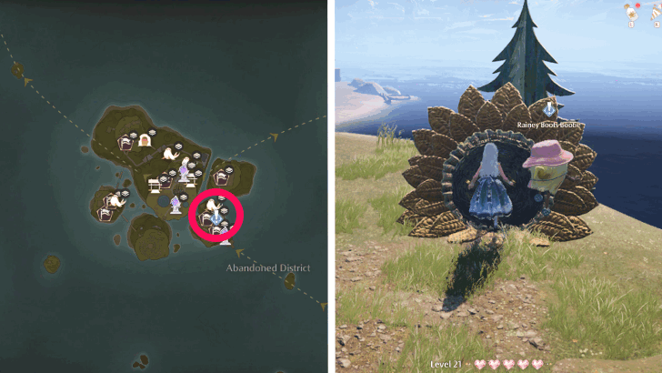 Infinity Nikki Sunset and Best Friend Quest Location