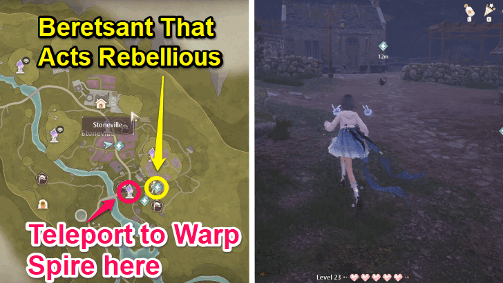 Beretsant That Acts Rebellious