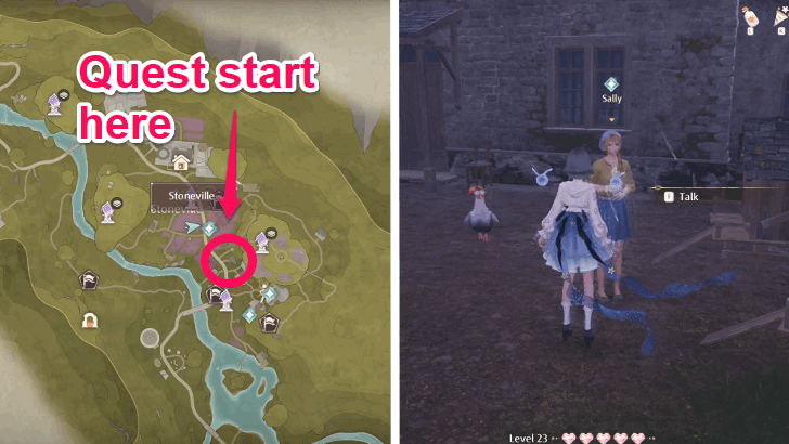 Infinity Nikki Beretsant King Quest Location
