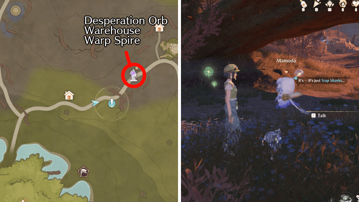 Infinity Nikki Risky Photography: Paired Trap Sharks Quest Location