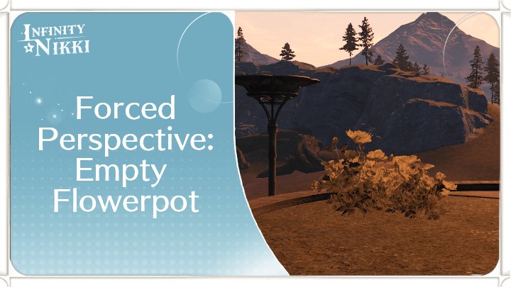 Infinity Nikki - Forced Perspective: Empty Flowerpot