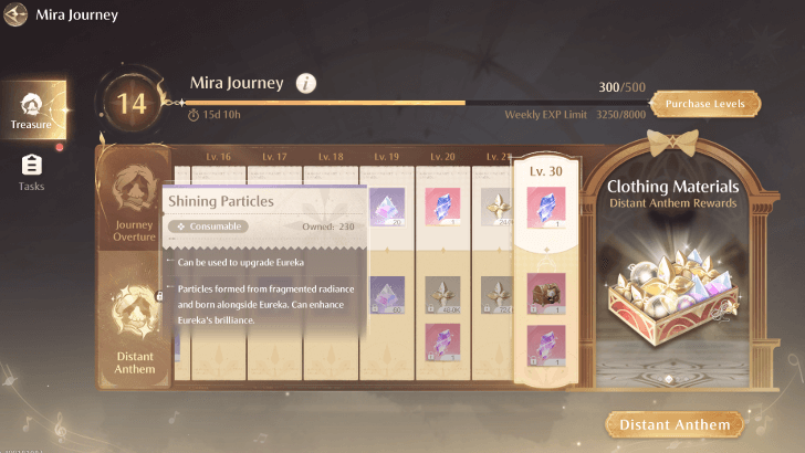 Shining Particles Battle Pass