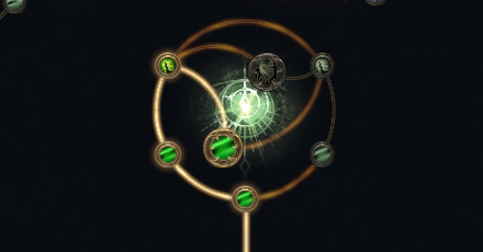 Path of Exile 2 - Grenade Deadeye Sand in the Eyes Node