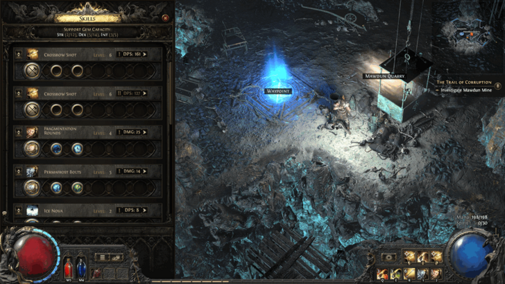 Path of Exile 2 (PoE 2) Skills Menu