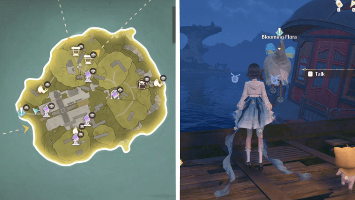 Infinity Nikki Home on the Rails Quest Location