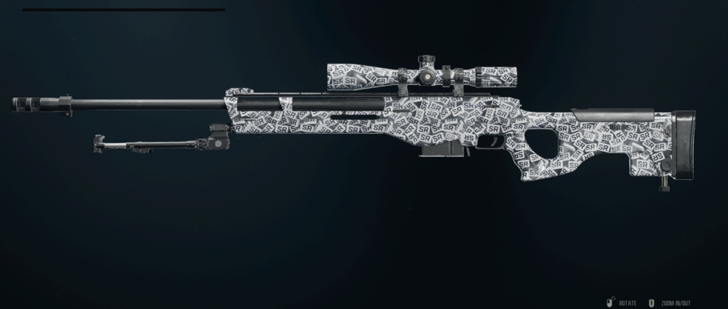 Black Ops 6 - SR Collector LW3A1 Frostline Camo