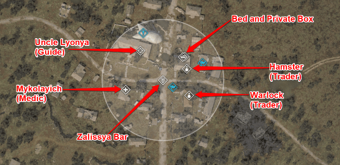 Zalissya Points of Interest