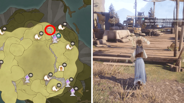 Infinity Nikki Help the Volunteer Corps Quest Location