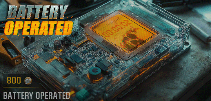 Battery Operated Icon