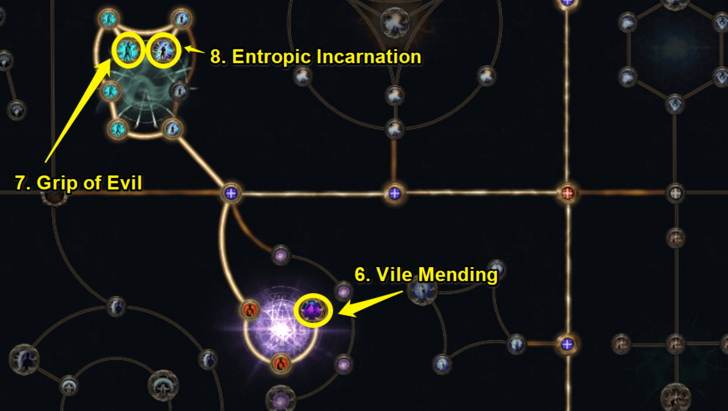 PoE 2 - Vile Mending Grip of Evil Entropic Incarnation