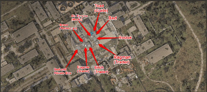 Rostok Points of Interest